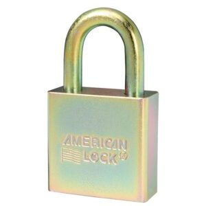 AMERICAN – A5200GLNKA SOLID STEEL GOVERNMENT PADLOCK
