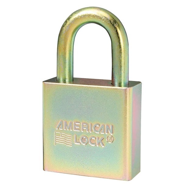 AMERICAN – A5200GLNKA SOLID STEEL GOVERNMENT PADLOCK