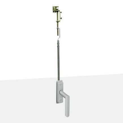 ADAMS RITE - 4576 FLUSHBOLT WITH ICU LEVER