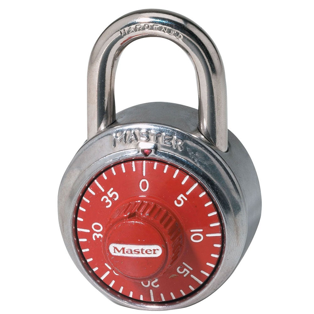 MASTER LOCK 1504 COMBINATION LOCK
