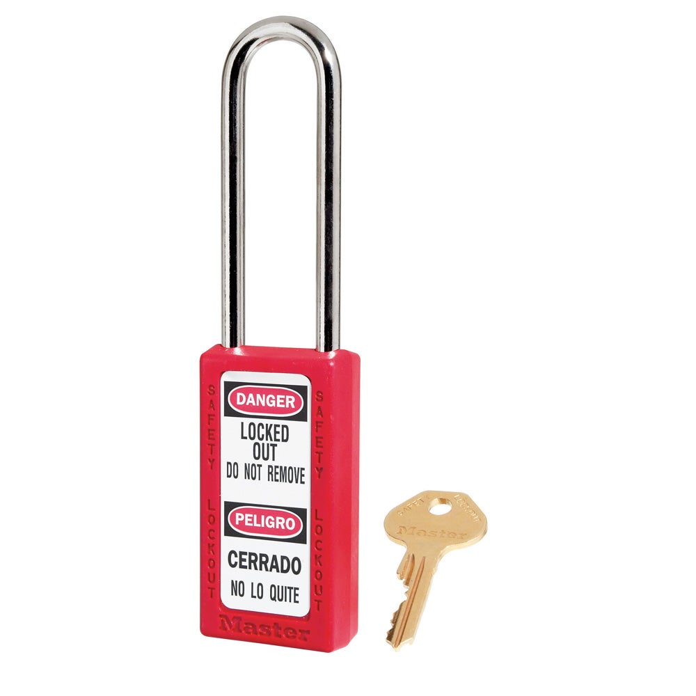 MASTER LOCK - 411LT SERIES ZENEX SAFETY LOCKOUT PADLOCK - Image 5