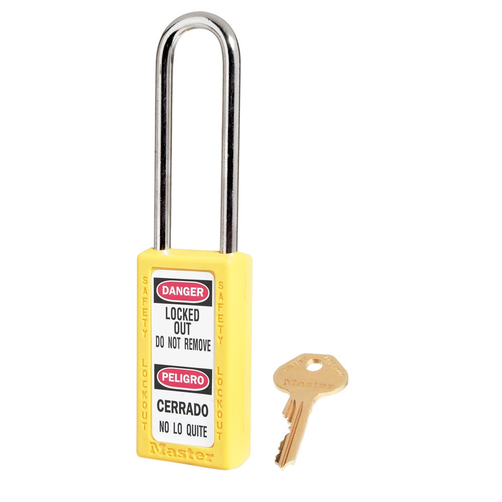 MASTER LOCK - 411LT SERIES ZENEX SAFETY LOCKOUT PADLOCK - Image 6