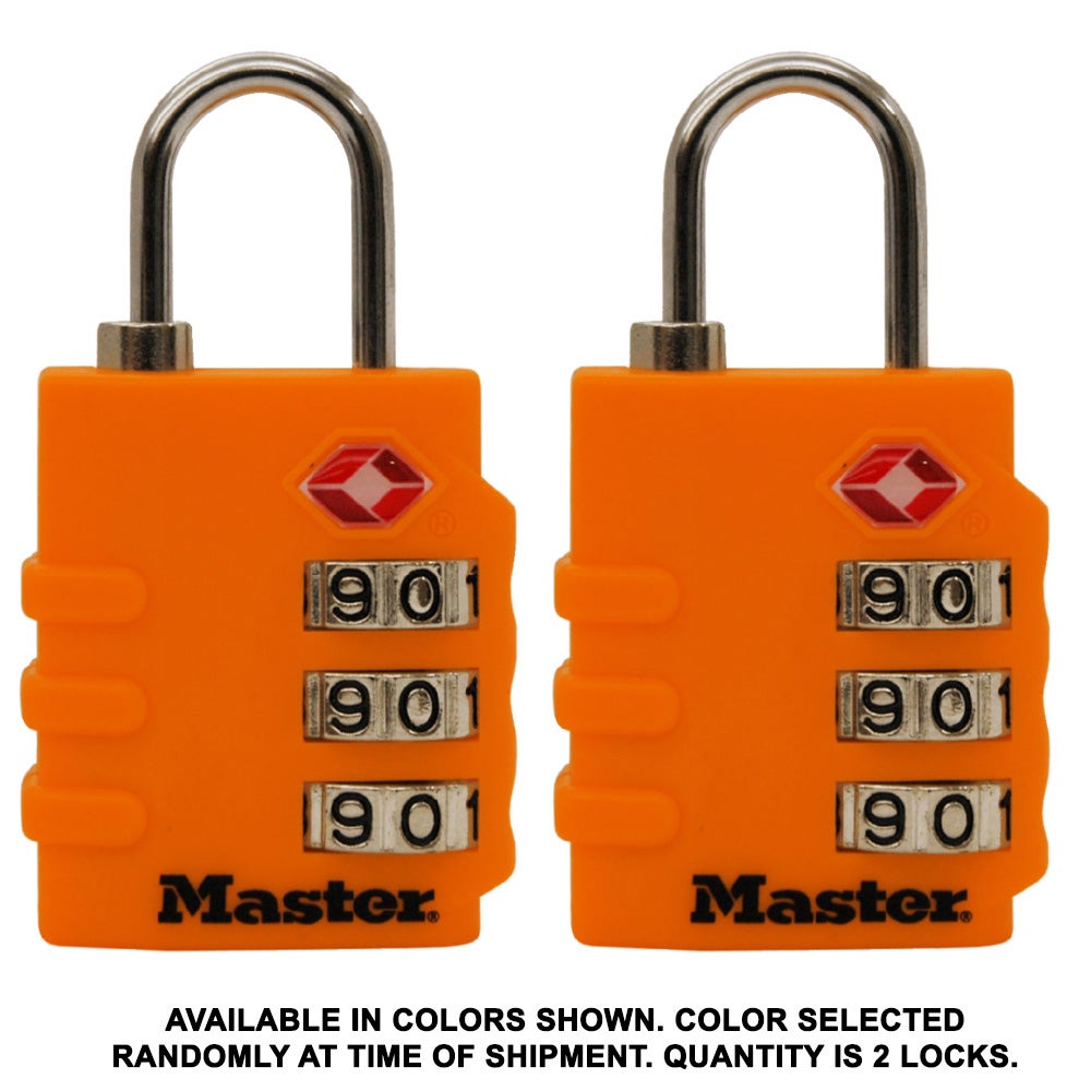 MASTER LOCK 4684T TSA-ACCEPTED COMBINATION LOCK