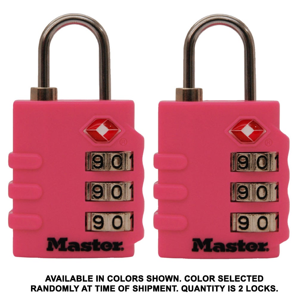 MASTER LOCK 4684T TSA-ACCEPTED COMBINATION LOCK - Image 3