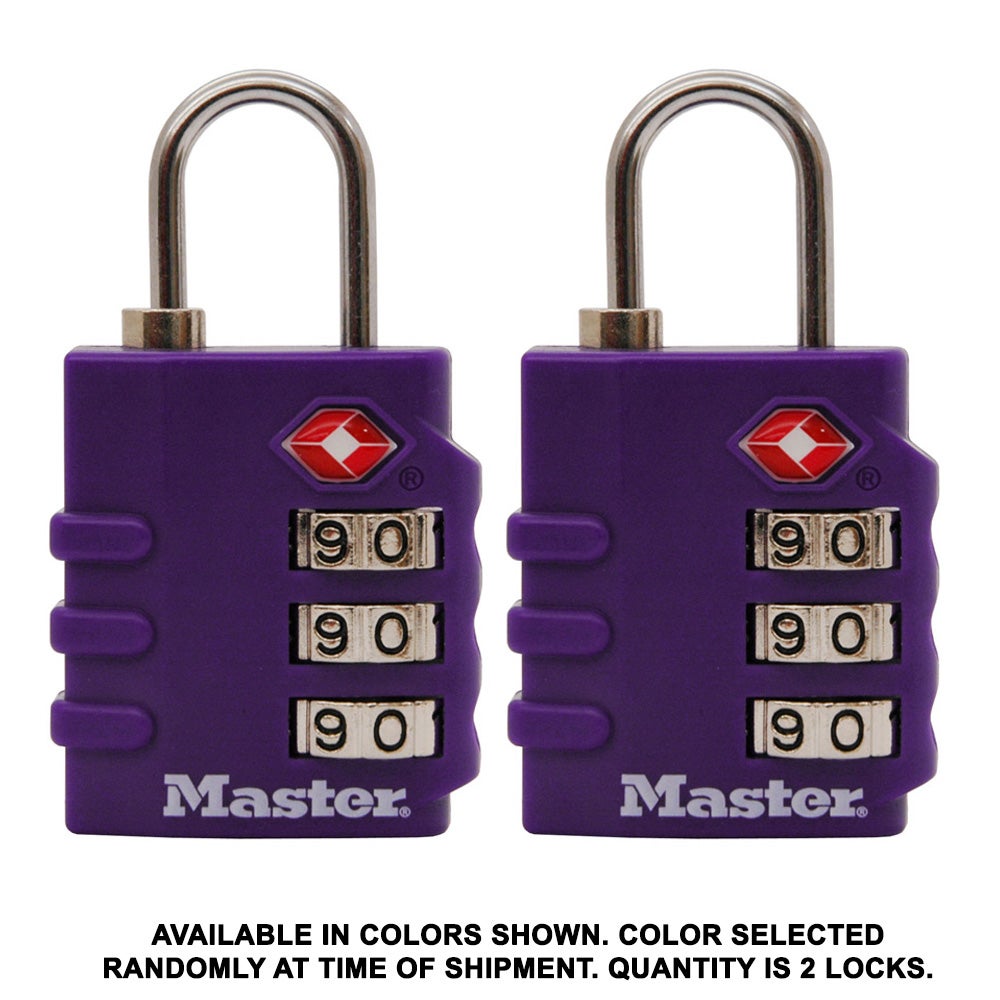 MASTER LOCK 4684T TSA-ACCEPTED COMBINATION LOCK - Image 4
