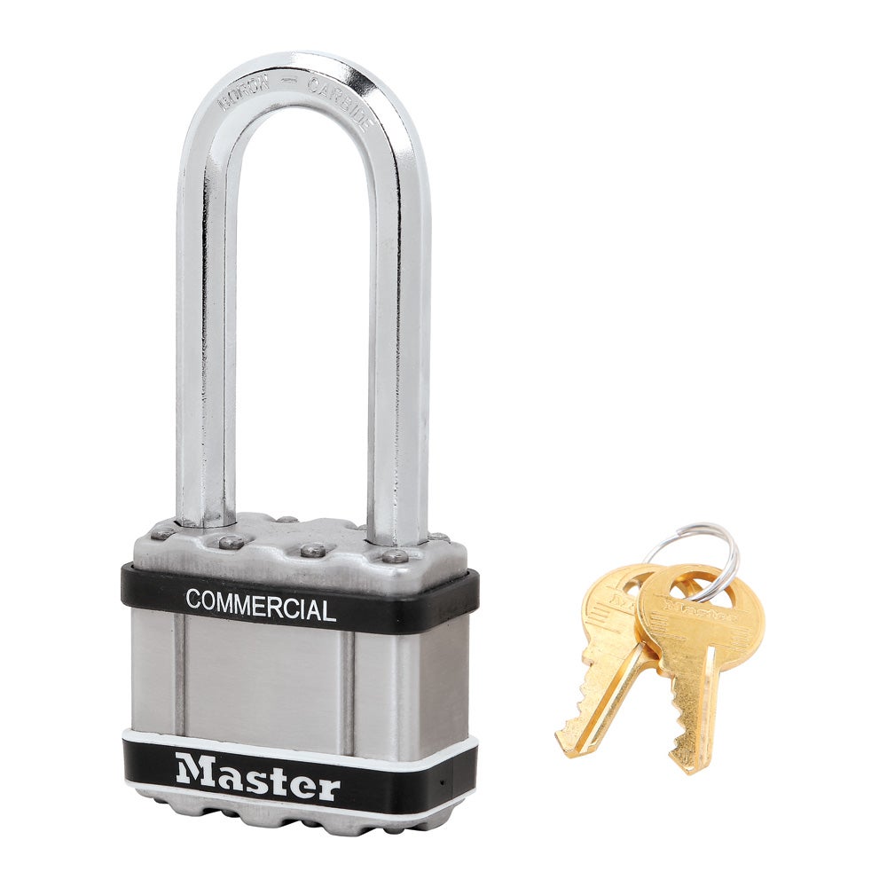 MASTER LOCK - M5LJSTS COMMERCIAL MAGNUM PADLOCK
