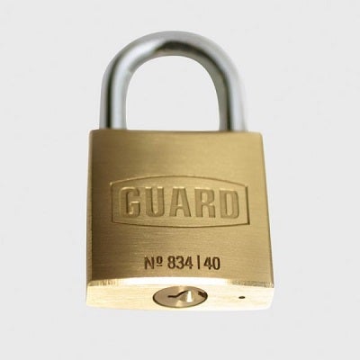 GUARD 800 SERIES BRASS PADLOCKS