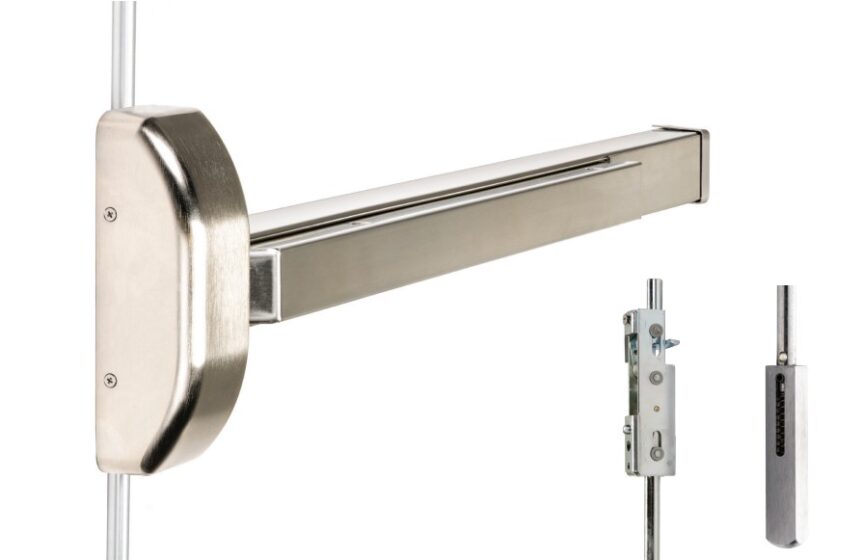 DOREX 9500CV SERIES CONCEALED VERTICAL ROD FIRE EXIT DEVICE